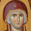 Byzantine Icon-Our Lady Mary of Protaton (Mt. Athos)