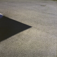 Pointed shadow of Borgarnes
