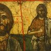 Byzantine Icon-Jesus Christ & St. John the Baptist